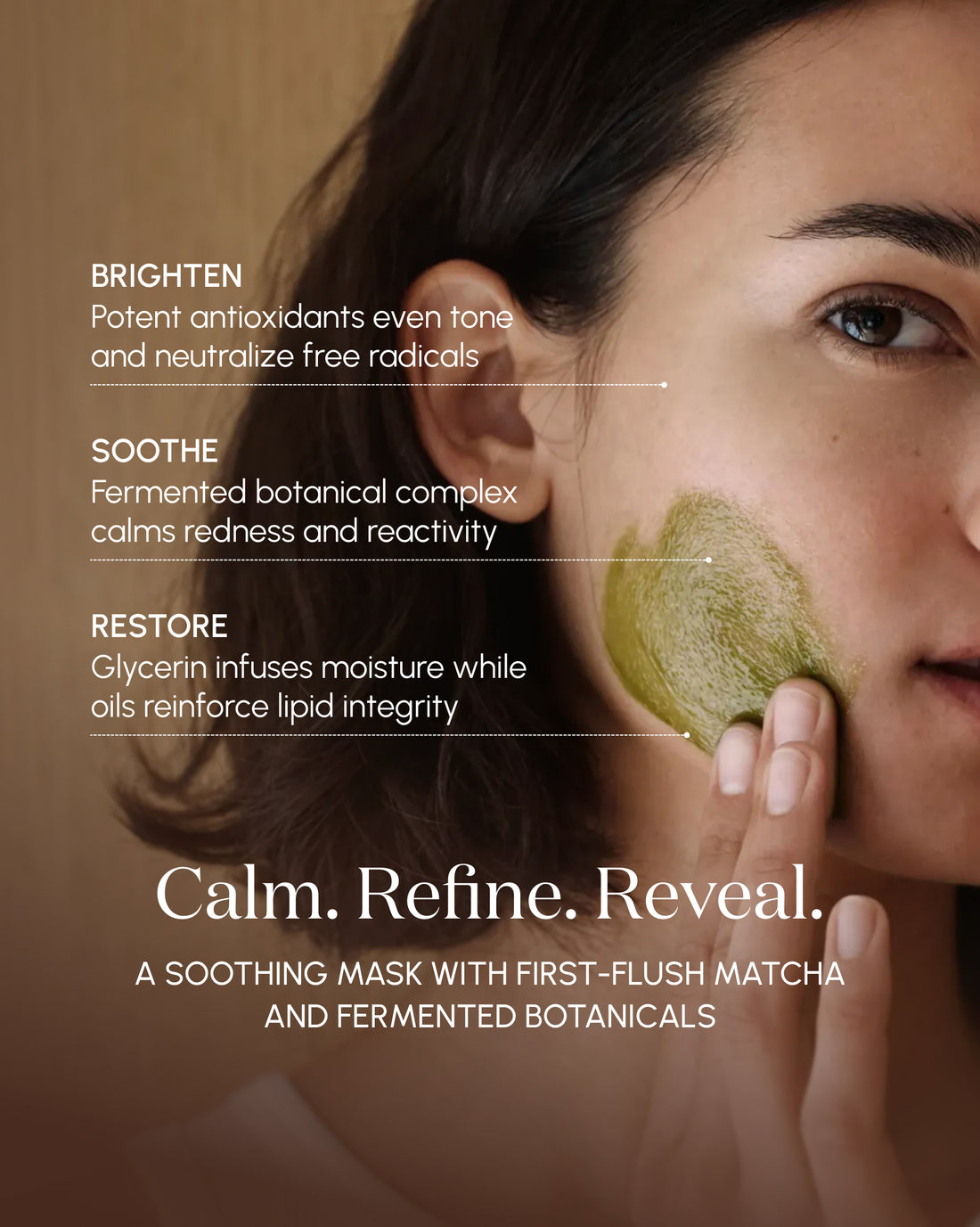 The Ceremony Matcha Mask