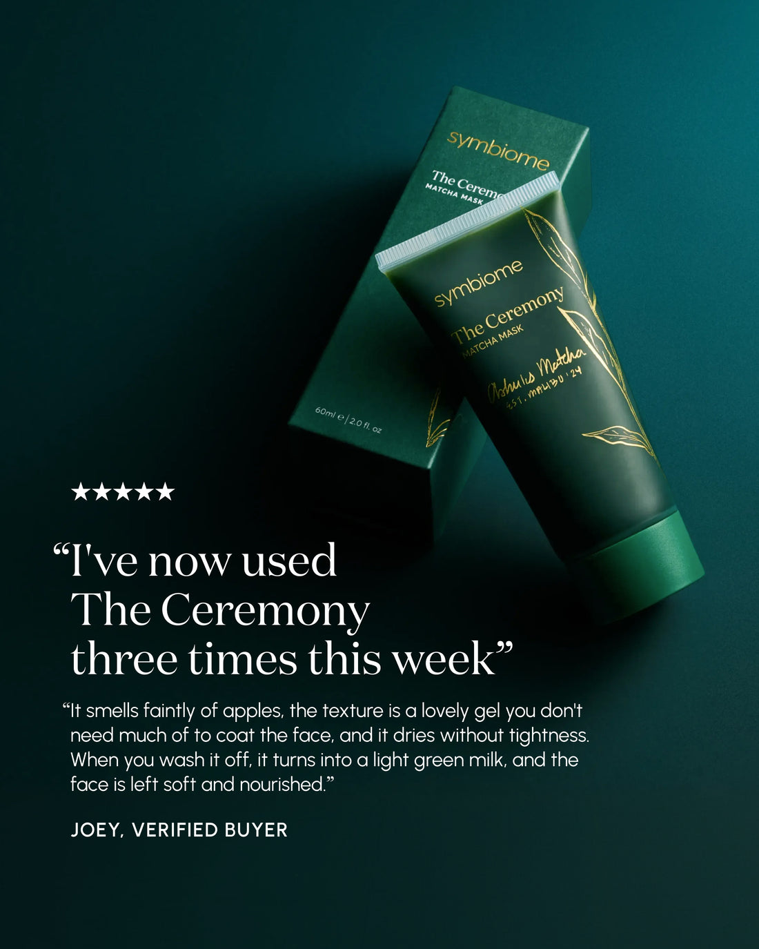 The Ceremony Matcha Mask