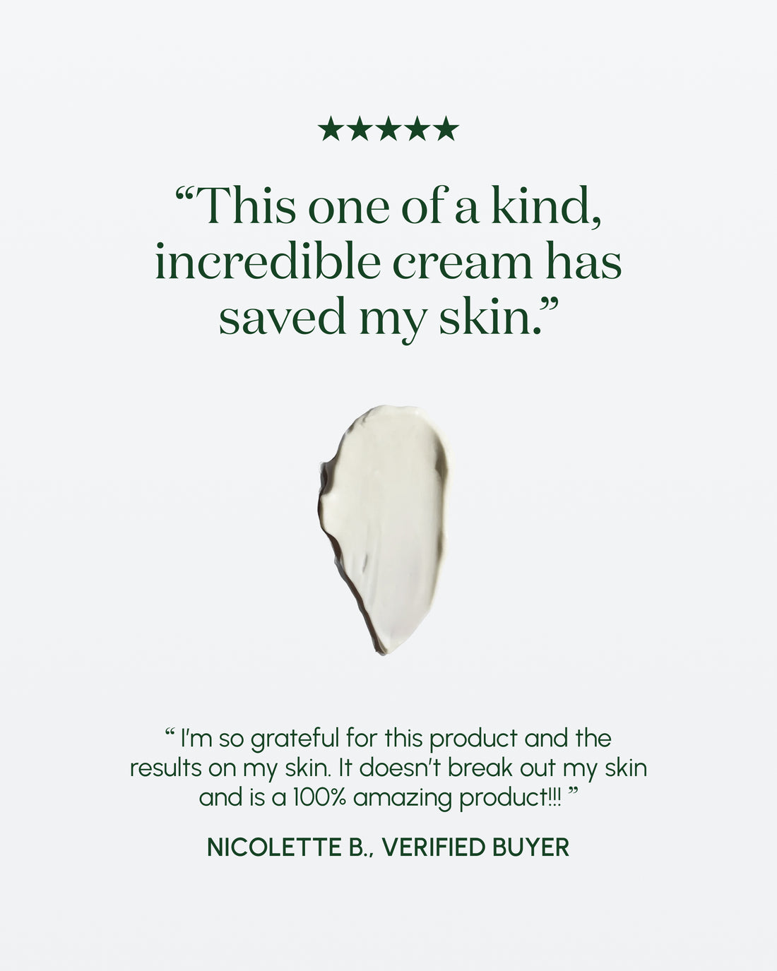 The One Restorative Cream